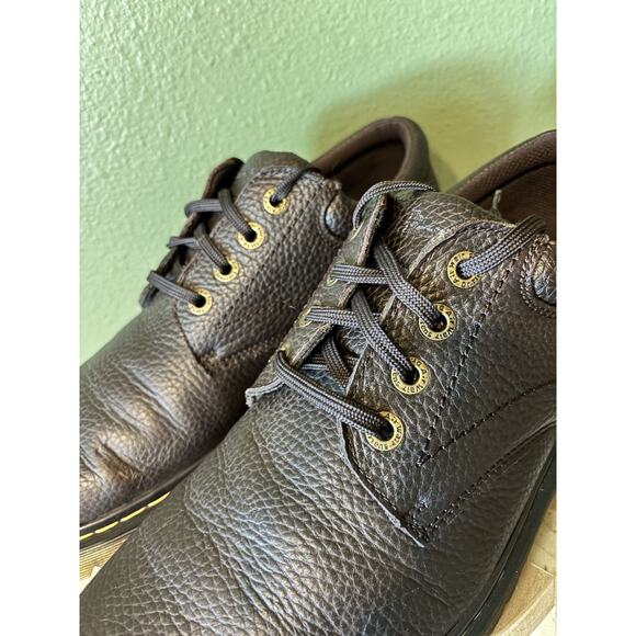 Dr. Doc Martens Ashfeld Oxford Pebbled Leather Men’s Size 13 M Brown Low Shoes main image 11